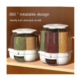 thumbnail image 5 of Contenedor de alimentos Yashi para El hogar Dispensador de cereales sellado color blanco, 5 of 5
