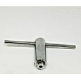 thumbnail image 4 of 4 Chrome Screw Bolt Center Cap Locks CONICAL SEAT Head 8MM 1.25 RH & 1 Key Tool C47021, 4 of 8
