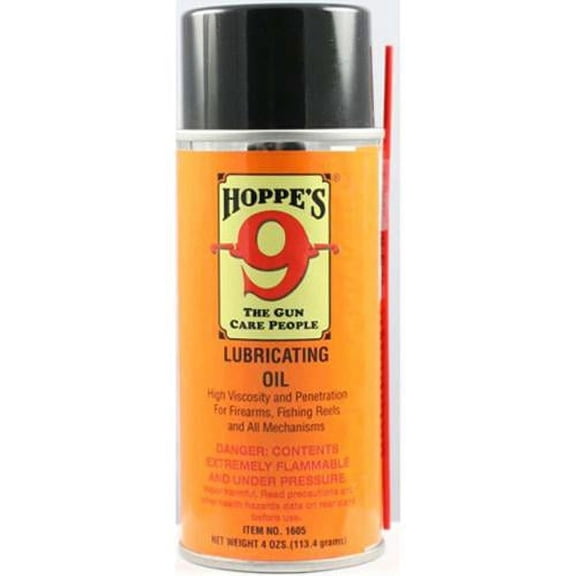 Hoppes No. 9 Lubricating Oil, 4 oz. Aerosol Can