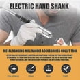 thumbnail image 5 of Handpiece Handle Key Drill Chuck for Flex 3 Jaws Fit Flexible Shaft for Foredom Grobet Motor Rotary Tool Accessory, 5 of 5