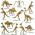 thumbnail image 5 of CanGonggg Dinosaur Skeleton (12 Pieces) Assorted Figures Dinosaur Toys For Kids Family Finger Puppets 100 Chart Game Alphabet Matching Board Easter Games for Toddlers outside Hot Dots Kindergarten, 5 of 9