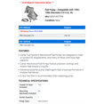 thumbnail image 2 of Fuel Pump - Compatible with 1985 - 1986 Chevrolet C10 4.3L V6 - Carter, 2 of 2