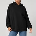 thumbnail image 6 of Hilenly Oversized Hoodies for Women Long Sleeve Pullover Hoodie Hooded Sweatshirts Comfort Travel Outfits, 6 of 10