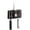 Black1, variant on Eqslft Wall Mount Toothbrush Holder with Cover, Self Adhesive Toothbrush Storage Organizer for Shower, Toothbrush Hanger with 2 Mouthwash Cups for Bathroom, Medicine Cabinet