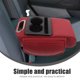 thumbnail image 4 of GOOHOCHY Cojín multifuncional para reposabrazos de coche con porta pañuelos, bolsas de almacenamiento para coche, extensor de altura de consola central, accesorios interiores, 4 of 8
