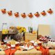thumbnail image 1 of Decoración del hogar, decoración de habitaciones, decoración de paredes, accesorios festivos desarrollados recientemente, decoraciones para fiesta de Acción de Gracias, banderas de pavo de calabaza de, 1 of 6