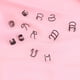 thumbnail image 5 of GOOHOCHY 6 pares de pendientes sencillos de metal a la moda para hombre y mujer, sin perforar, color negro, 5 of 7