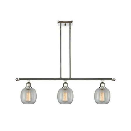

Innovations Lighting 516-3I Belfast Belfast 3 Light 36 Wide Linear Chandelier - Nickel