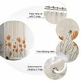 thumbnail image 6 of Orange Spring Floral Waterproof Fabric Shower Curtain, Summer Botanical Rustic Daisy Shower Curtain for Bathroom Curtains Bathtubs Hotel Washable Shower Curtains with 12 Hooks Extra Long 72x84, 6 of 6