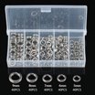 Uxcell 1.2mm x 9mm Fishing Split Rings, 50 Pack 304 Stainless Steel ...