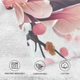 thumbnail image 3 of Coolnut Spring Pink Flowers Hand Towels 2 Pieces, Cotton Bath Towel for Drying Face Hands Body Decorative Water Absorbent Lightweight Towels for Bathroom Ktichen Travel Gym, 16"x28", 3 of 6