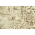 thumbnail image 3 of Alora Decor Euphoria 5' x 8' Medallion Distress Beige/Brown/Rust Hybrid Area Rug, 3 of 3