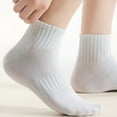 thumbnail image 4 of TELOLY 5Pairs Mens Ankle Socks9-13Mens Ankle Socks Size 9-11 Men's Socks ,Colormixing1, 4 of 4