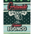 thumbnail image 5 of National Lampoon's Christmas Vacation Men's Marty Moose Eggnog Glass Cup Funny Ugly Christmas Sweater, 5 of 7