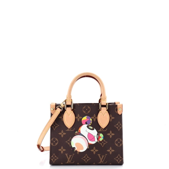 Pre-Owned x Takashi Murakami OnTheGo Tote Limited Edition Monogram Panda BB By Rebag