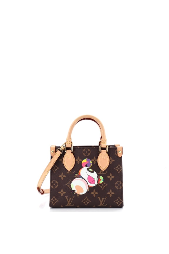 Pre-Owned x Takashi Murakami OnTheGo Tote Limited Edition Monogram Panda BB By Rebag