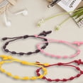 thumbnail image 5 of 6 Pièces Réglable Bracelet Noué Amulette Bracelets de Protection d'Amitié pour les Femmes et les Adolescentes, 5 of 5