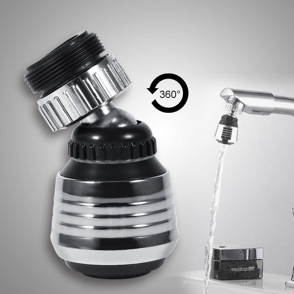 360 Rotate Swivel Faucet Nozzle Filter Adapter Water Saving Tap Aerator Diffuser