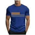 thumbnail image 1 of Camisetas de Manga Larga para Hombres, Camiseta Deportiva de Impresión Casual de Nueva Moda, Blusa de Cuello Redondo de Manga Corta, 1 of 5