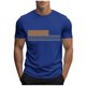 thumbnail image 1 of Camisetas de Manga Larga para Hombres, Camiseta Deportiva de Impresión Casual de Nueva Moda, Blusa de Cuello Redondo de Manga Corta, 1 of 5
