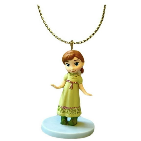 Animator Toddler Princess Anna Pvc Ornament Frozen Figure Charm Baby 2” Dangler New