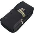thumbnail image 3 of Black Rugged Case with Key FOB or Money Holder is compatible with Consumer Cellular Zmax 5G, 3 of 8