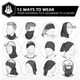 thumbnail image 4 of Mascarilla facial con forma de bandana para cuello ROCK BROS Cooling para hombre, 4 of 6