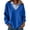 Navy-Inverlee Sweatshirt, variant on Inverlee Women's Fake Collar Layer V Neck Sweatshirt Drop Shoulder Oversized Long Sleeve Solid Color Minimal Commute Tops Green M