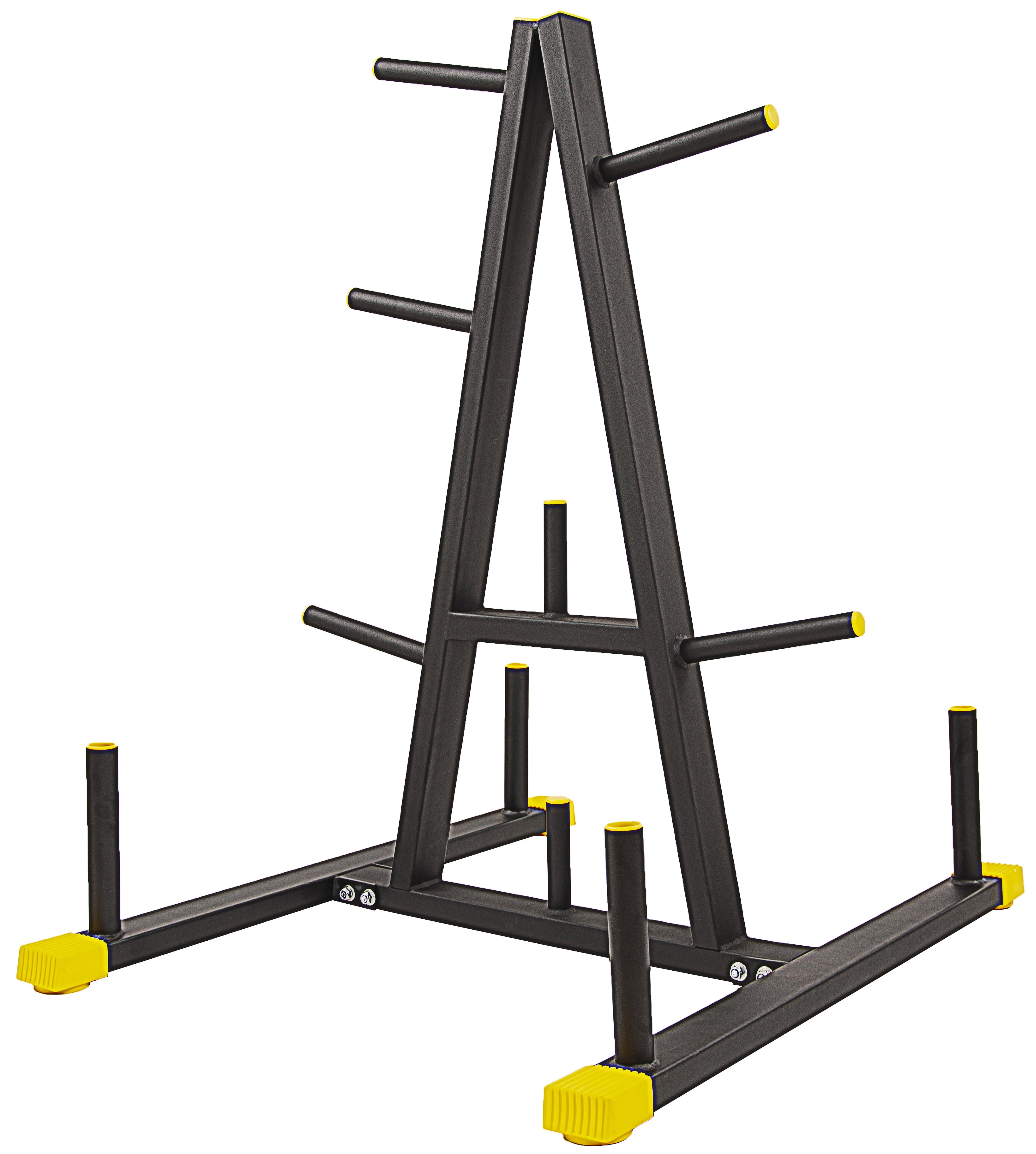 BalanceFrom 2Inch or 1Inch Weight Plate Rack with Barbell Holders
