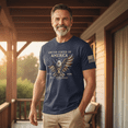 thumbnail image 3 of USA 250th Anniversary T-Shirt 1776-2026, Vintage Eagle American Flag Graphic Tee, Heavyweight Cotton Patriotic Shirt Unisex, 3 of 8