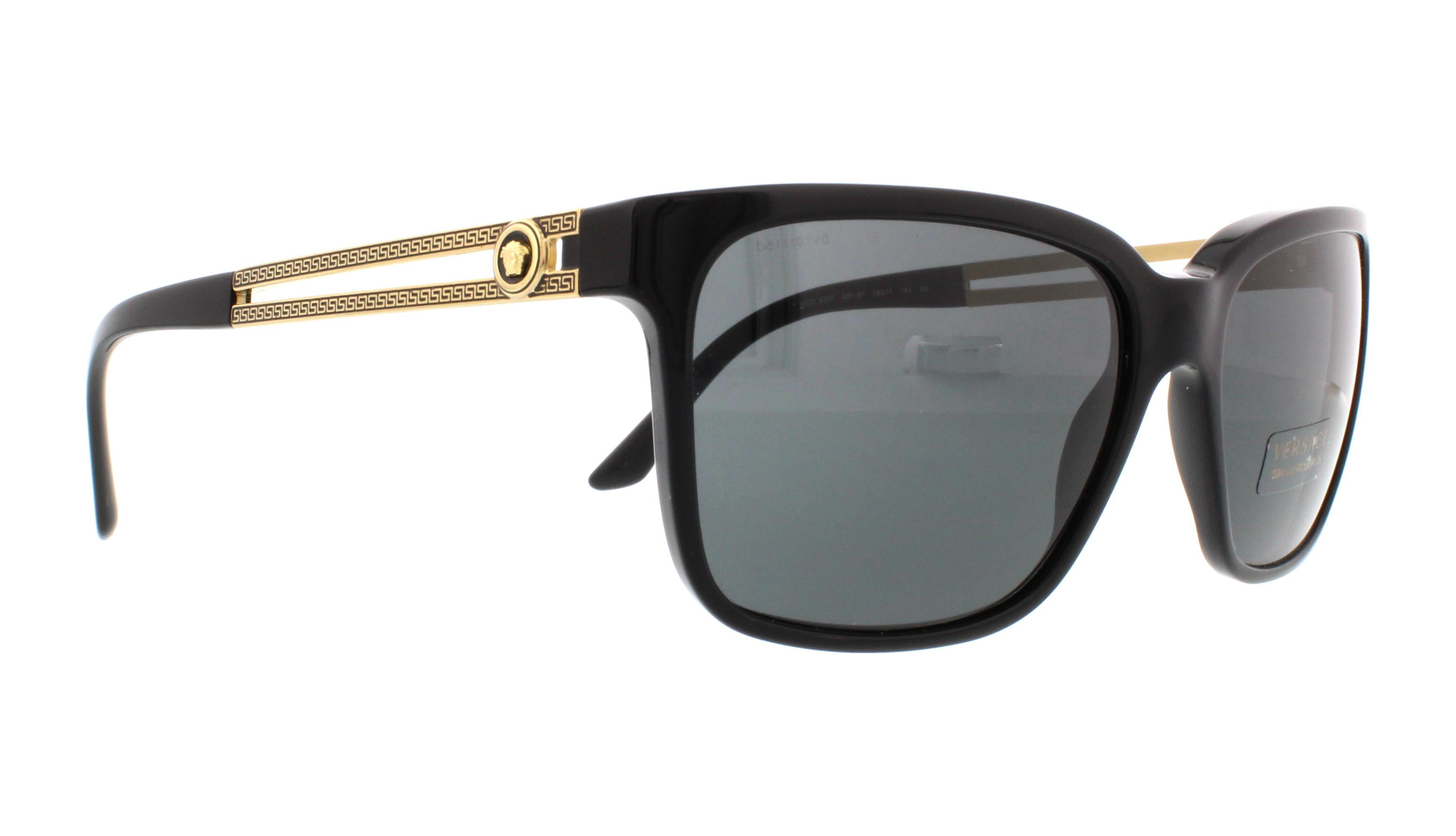 VERSACE Sunglasses VE4307 GB1/87 Black 