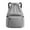 Gray, variant on HOZVOMI Portable Drawstring Backpack with Wet Pocket and Zipper Pocket Water Resistant Gym Backpack for Swimming Sports Beach Men Women