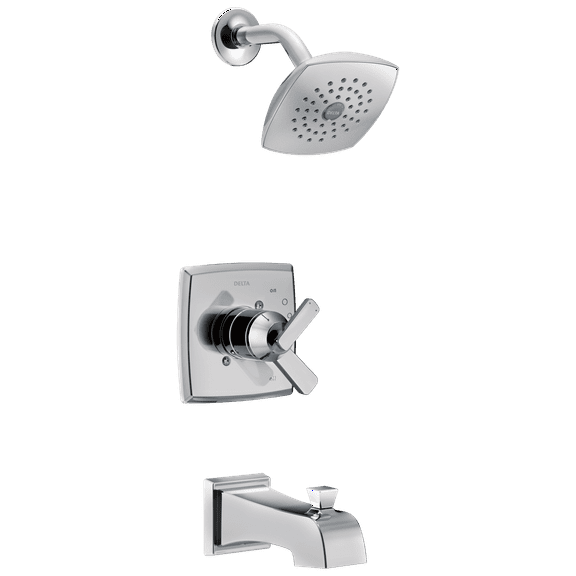 Delta Ashlyn MonitorÂ® 17 Series Tub & Shower Trim in Chrome T17464