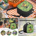 thumbnail image 6 of Yspwyqan Kids Backpack Set Ages 8-15, Skateboard Turtle Backpack and Lunch Box with Water Bottle Bag, 17 Inch Lightweight Casual Daypack Front Pocket for School Travel, 6 of 7