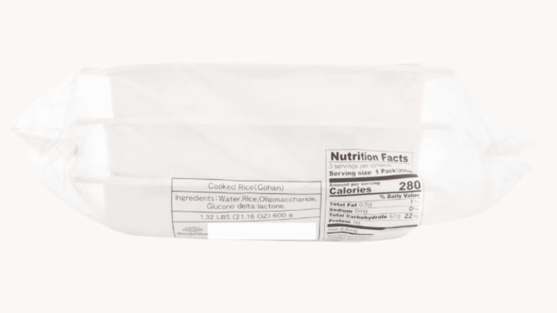 Nishimoto Shirakiku Cooked Rice, 3 ea