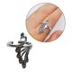 thumbnail image 4 of 3PCS Knitting Loop Crochet Loop Knitting Finger Decoración Hugo anillo de bucle de tejido ajustable, 4 of 6