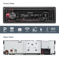 thumbnail image 3 of Kenwood KDC168U Car CD Player Receiver Bluetooth USB AUX Radio - Bundle Combo With 2x L65-S 6-1/2 Inch Full Range Black Car Component Speakers + Enrock 50 Foot 18 Gauge Speaker Wire, 3 of 5