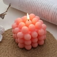 thumbnail image 4 of GUOOL Bubble Candle, Home Decor Candle, Hand Poured , Pink, 4 of 8