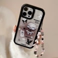 thumbnail image 4 of Cute Cartoon Anime Role Kulomi Bracket Phone Cases for IPhone 11 12 13 14 15 Pro Max Soft Anti-fall Protect Cover with Lanyard, 4 of 6