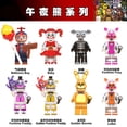 thumbnail image 1 of Juego de 8 Mini Figuras de Bloques de Construcción: Baby, Endo, Foxy, Bonnie y Lolbit – Juguete Divertido para Niños y Coleccionistas, 1 of 9