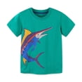 thumbnail image 1 of Nmmacb T-Shirts Garçons Manches Courtes Coton Hauts Tees Tout-Petits Enfants Col Rond T-Shirts Haut pour Enfants Bébé 2-8 Ans, 1 of 7
