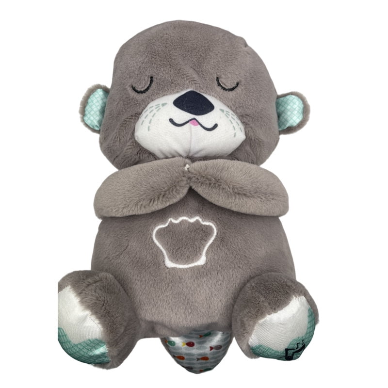 Generisch 2025 Juguete de peluche respirable, juguete para bebé, juguete de peluche que respira calmante contra los miedos, adultos y niños, máquina de ruido de luces respiratorias con respiración