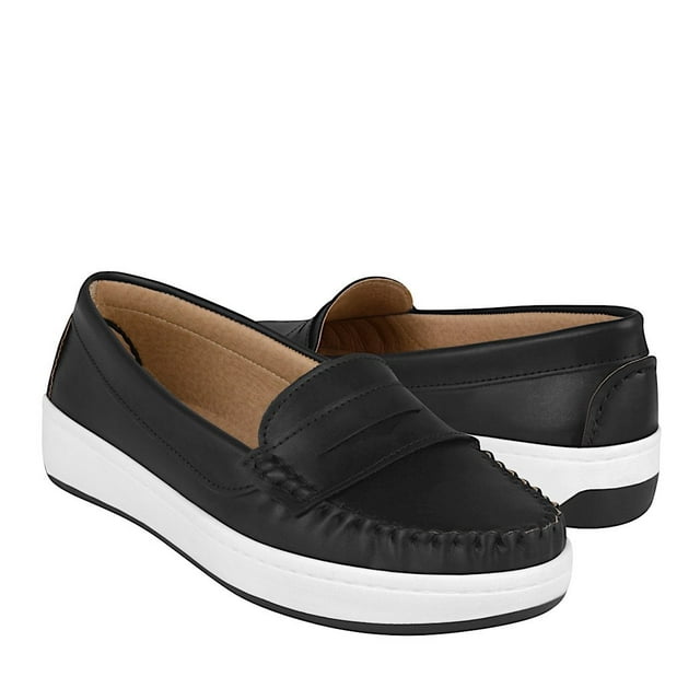 MOCASINES DAMA STYLO 16900 SIMIPIEL NEGRO Stylo 16900