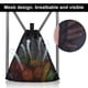 thumbnail image 5 of Eigraketly Bolsa de malla con cordón, organizador de compras de pelota de deportes de viaje portátil, ciclismo, Camping, compras, de Ropa Deportiva, Zapatos, 5 of 6