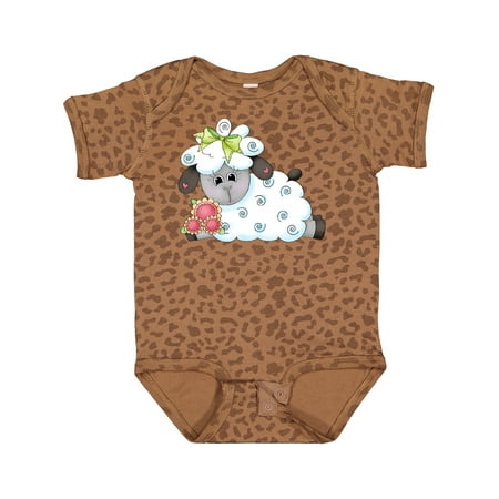 

Inktastic Little Bow Sheep Gift Baby Boy Bodysuit