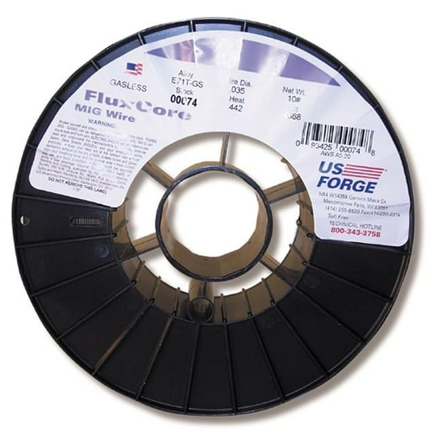 US Forge Welding Flux-Cored MIG Wire - 0.035, 10 lbs.
