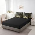 thumbnail image 4 of YST Crow Comforter Set, 7 Pieces, Black Raven Bedding Set, Queen, Reversible Halloween, Black, 4 of 5