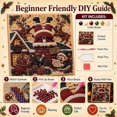 thumbnail image 5 of 3D Pearl Absurd Christmas Moments Art Kit DIY Funny Holiday Decor Christmas Pearl Diamond Painting Art with Frame for Adults Beginners, 5 of 7