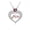 Rose Gold, variant on Valentine Jewelry Jewelry Mother Plot Mom Love Pendant Necklace Female - Design Sense Summer Clavicle Chain Jewelry Necklace for Women Necklace Non Tarnish & Waterproof Layered CZS Jewelry for Everyd