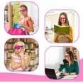 thumbnail image 5 of 6 Pack Eye Patches for Kids Girls Boys, MODANU Right & Left Eye Patch for Glasses, Lazy Eye Patch for Children Treating Lazy Eye Amblyopia Strabismus and After Surgery, Pink, 5 of 6